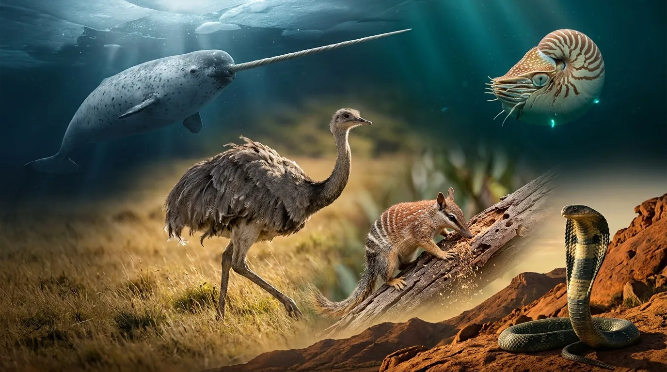 Animaux en N : liste complète des espèces
